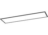 EGLO LED Deckenleuchte "MORADILLO-Z Deckenlampe - Stahl - LED - 34W - IP20", schwarz, 1, H: 6,1cm, 1 Stk., Leuchten, Wohzimmerlampe, Esszimmerlampe, Schlafzimmer, L119,5 x B29,5 x H6,1 cm, LED Deckenleuchte