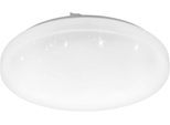 EGLO LED Deckenleuchte "FRANIA-Z Deckenlampe - Stahl - LED - 15W - IP20", weiß, 1, Ø 31cm H: 6cm, 1 Stk., Leuchten, Wohzimmerlampe, Esszimmerlampe, Flur, Schlafzimmer, H6 x Ø31 cm, LED Deckenleuchte