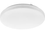 EGLO LED Deckenleuchte "FRANIA-Z Deckenlampe - Stahl - LED - 15W - IP20", weiß, 1, Ø 31cm H: 6cm, 1 Stk., Leuchten, Wohzimmerlampe, Esszimmerlampe, Flur, Schlafzimmer, H6 x Ø31 cm, LED Deckenleuchte