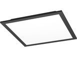 EGLO LED Deckenleuchte "MORADILLO-Z Deckenlampe - Stahl - LED - 14W - IP20", schwarz, 1, H: 6,1cm, 1 Stk., Leuchten, Wohzimmerlampe, Esszimmerlampe, Schlafzimmer, L29,5 x B29,5 x H6,1 cm, LED Deckenleuchte