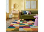 Teppich FLAIR RUGS "ChaCha", bunt, B:200cm H:8mm L:290cm, Kunstfaser, Teppiche, Teppich, Abstrakter Teppich