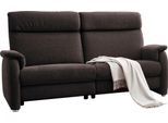 2-Sitzer HOME AFFAIRE "Turin", braun (mittelbraun), B:155cm H:107cm T:97cm, Sofas, 2-Sitzer, mit motorischer Relaxfunktion, auch in Leder