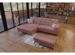 Ecksofa SIT & MORE "Bolero L-Form", rosa (altrosa), B:290cm H:88cm T:178cm, 95%Polyester 5%Polyamid, Sofas, Ecksofa