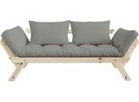 Schlafsofa KARUP DESIGN "Bebop", beige (dunkelbeige), natur, Sofas, Schlafsofa, inkl. Futonmatratze