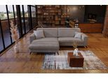 Ecksofa SIT & MORE "Bolero L-Form", grau (elephant), B:290cm H:88cm T:178cm, 100% Polyester, Sofas, Ecksofa