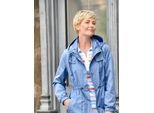 Langjacke CLASSIC BASICS, Damen, Gr. 24, blau (bleu), 100% Polyester, unifarben, Jacken Langjacke