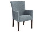 Esszimmerstuhl HOME AFFAIRE "King", blau (blau, buche wenge), B:60cm H:92cm T:65cm, 100% Polyester, Stühle, Esszimmerstuhl, Polsterstuhl, Armlehnstuhl, Gestell Massivholz