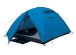 Kuppelzelt HIGH PEAK "Kingston 3", blau (blau, grau), Zelte, B/H/L: 190cm x 115cm x 350cm, Kuppelzelt, B:190cm H:115cm L:350cm