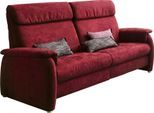 2-Sitzer HOME AFFAIRE "Turin", rot, B:155cm H:107cm T:97cm, Sofas, 2-Sitzer, mit motorischer Relaxfunktion, auch in Leder