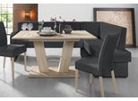 Eckbank HOME AFFAIRE "Umag", schwarz, B:210cm H:89cm T:160cm, 100% Polyester Primabelle ( Microfaser );100% Polyester Duncan ( Luxus-Microfaser), Sitzbänke, Eckbank, 210 x 60 cm