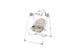 Lorelli Babywippe elektrisch Tango 2 in 1, Fernbedienung, MP3, Timer, Mobile braun