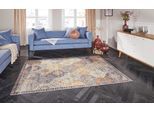 Teppich ELLE DECORATION "Kashmir Ghom" Gr. 32, gelb, B:80cm H:5mm L:150cm, Polyester, Teppiche, Teppich, Orientalisch, Läufer, Kurzflor, Vintage, Wohnzimmer, Schlafzimmer