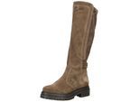 Stiefel NERO GIARDINI "Nero Giardini Stiefel Leder/Synthetik", Damen, Gr. 39, braun, Leder, Synthetik, Schuhe Stiefel