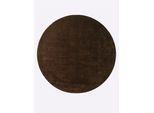Teppich HEINE HOME Gr. 8, braun (mocca), B:80cm H:15mm L:270cm, Wolle, Teppiche, Teppich