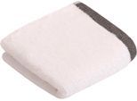 Gästehandtücher BUGATTI "Prato", weiß, B:30cm L:50cm, Walkfrottier, Obermaterial: 100% Baumwolle, Handtücher, Uni Farben, mit melierter Optik im Saum