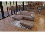 Ecksofa SIT & MORE "Bolero L-Form", grau (taupe), B:290cm H:88cm T:178cm, 95%Polyester 5%Polyamid, Sofas, Ecksofa