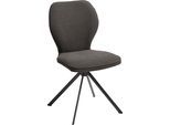 Schalenstuhl NIEHOFF SITZMÖBEL "Colorado", braun (schlamm, schwarz), 2 Stk., ohne Drehfunktion,ohne Armlehnen, Polyester, Stühle, 100% recycelten PET-Flaschen