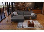 Ecksofa SIT & MORE "Bolero L-Form", grau, B:290cm H:88cm T:178cm, 95%Polyester 5%Polyamid, Sofas, Ecksofa