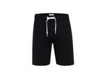 Sweatshorts SOLID "Sweatshorts SDOliver", Herren, Gr. L, N-Gr, schwarz, Obermaterial: 80% Polyester PES. 20% Baumwolle CO., Hosen Sweatshorts