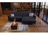 Ecksofa SIT & MORE "Bolero L-Form", blau (tiefblau), B:290cm H:88cm T:178cm, 95%Polyester 5%Polyamid, Sofas, Ecksofa