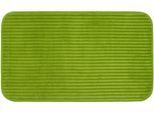 Badematte GÖZZE "Berlin", grün (dunkelgrün), H:7mm, Polyester, Badematten, Badematte, Badteppich, Uni Farben, Cord Optik, waschbar