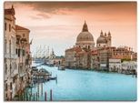 Wandbild ARTLAND "Venedig Canal Grande I", braun (farbe bild(er): braun), B:120cm H:90cm, Bilder, als Alubild, Leinwandbild in verschied. Größen
