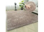 Teppich BRUNO BANANI "Dana Teppich, besonders weich und kuschelig, Kundenliebling" Gr. 7, beige (taupe), B:240cm H:30mm L:320cm, Kunstfaser, Teppiche, Teppich, uni, Mikrofaser Teppiche, Wohnzimmer, Schlafzimmer, Esszimmer, Topseller