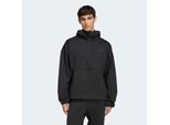 Kapuzensweatshirt ADIDAS SPORTSWEAR "CITY TECH SOFTSHELL MIT REISSVERSCHLUSS BIS ZUR BRUST", Herren, Gr. M, schwarz, Obermaterial: 100% Polyester, angesetztes Bündchen, Sweatshirts