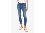 Bequeme Jeans LE TEMPS DES CERISES, Damen, Gr. 24, EURO-Größen, blau, 100% Baumwolle, Jeans, im klassischen 5-Pocket-Design
