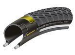 Fahrradreifen CONTINENTAL "TopContact WinterII Prem.fb", schwarz, reflex, Fahrradreifen, 26 x 1,97