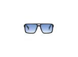 Sonnenbrille PHILIPP PLEIN "Sunglasses PLEIN ESSENTIAL", Herren, 0207, schwarz, lightblau, Sonnenbrillen Sonnenbrille