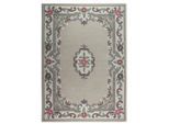 Wollteppich FLAIR RUGS "Aubusson", beige (natur), B:75cm H:10mm L:150cm, Wolle, Teppiche, Wolle, Teppich, Wohnzimmer, Schlafzimmer, Esszimmer