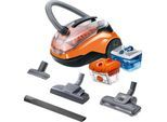 THOMAS Zyklon Hybrid Staubsauger "CYCLOON HYBRID FAMILY & PETS", orange (orange, schwarz), B:31,8cm H:29,4cm T:46,7cm, Mehrzwecksauger, MADE IN GERMANY