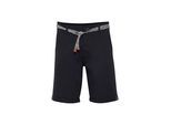 Chinoshorts SOLID "Chinoshorts SDMaris", Herren, Gr. M, N-Gr, schwarz, Obermaterial: 97% Baumwolle CO. 3% Elasthan EL., Hosen Chinoshorts