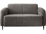 2-Sitzer HOME AFFAIRE "Marone", grau (grau, braun), B:140cm H:76cm T:90cm, 100% Polyester, Sofas