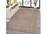 Outdoorteppich AYYILDIZ TEPPICHE "RELAX 4311", braun, B:80cm H:5mm L:150cm, Polypropylen, Teppiche, Outdoorteppich, Läufer, Pflegeleicht, Robust, In- und Outdoor, große Farbauswahl