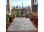 Outdoorteppich AYYILDIZ TEPPICHE "DESERT 1302", grau, B:160cm H:5mm L:230cm, Polypropylen, Teppiche, Outdoorteppich, Läufer, In und Outdoor, Wohnzimmer, Aussenbereich