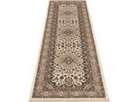 Teppich HANSE HOME "Parun Täbriz" Gr. 12, beige, B:80cm H:9mm L:250cm, Polypropylen (PP), Teppiche, Teppich, Kurzflor, Orient, Läufer, Vintage, Esszimmer, Wohnzimmer, Flur