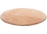 Badematte HOMIE LIVING "Porto Azzurro", rot (lachs), H:30mm, Polyester, Badematten, Badematte, Badteppich, uni, rechteckig & rund, waschbar, Badezimmerteppich