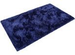 Badematte HOMIE LIVING "Porto Azzurro", blau (dunkelblau), H:30mm, Polyester, Badematten, Badematte, Badteppich, uni, rechteckig & rund, waschbar, Badezimmerteppich