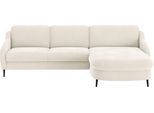 Ecksofa SIT & MORE "Soul L-Form", beige (elfenbein), B:280cm H:90cm T:182cm, 100% Polyester, Sofas, Ecksofa, wahlweise mit Bettfunktion und Bettkasten oder Schubkasten