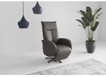 TV-Sessel SIT & MORE "Zora", grau (mocca), B:75cm H:112cm T:82cm, Sessel, wahlweise mit Aufstehhilfe, 2 Motoren und Akku