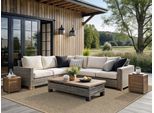 Teppichboden DEKOWE "Naturino Prestige Spezial", braun (camel), B:67cm H:10mm L:250cm, Obermaterial: 100% Polypropylen, Teppiche, Flachgewebe, meliert, Sisal Optik, In- und Outdoor geeignet