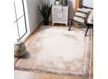 Teppich CARPET CITY "Noa 9330", beige, B:120cm H:11mm L:170cm, Kunstfaser, Teppiche, Teppich, Läufer, Kurzflor, Modern, Weicher Flor, Pflegeleicht, Wohnzimmer