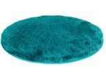 Badematte MÖVE "Superwuschel, Badvorleger, Badezimmer Teppich" Gr. 7, lagoon, H:40mm, Polyester, Badematten, Badematte, Mikrofaser-Badematte, Badteppich, rechteckig, rund & als 3-tlg. Set