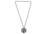 Lange Kette "Nantes", Damen, Gr. onesize, Glas, silber (silbern), COLLEZIONE ALESSANDRO, Basic, Halsketten, mit Glassteinen