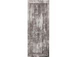 Teppich CARPET CITY "Noa 9330" Gr. 12, grau, B:80cm H:11mm L:300cm, Kunstfaser, Teppiche, Teppich, Läufer, Kurzflor, Modern, Weicher Flor, Pflegeleicht, Wohnzimmer
