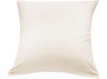 Kissenbezug PRIMERA "Primera Luxus-Satin Kissenbezug", champagner, B:80cm L:80cm, Mako-Satin, 100% Baumwolle, Mako-Satin, Kissenbezüge, Kissenbezug, Passend zu unserer Primera Luxus-Satin Bettwäsche