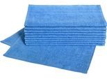 Gästehandtücher DYCKHOFF "Kristall", blau (kobaltblau), B:30cm L:50cm, Frottier, Obermaterial: 100% Baumwolle, Handtücher, mit Bordüren