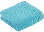Handtuch VOSSEN "Vienna Style Supersoft", blau (light azure), B:50cm L:100cm, Webfrottier, Baumwolle, Handtücher, Supersoft Baumwolle
